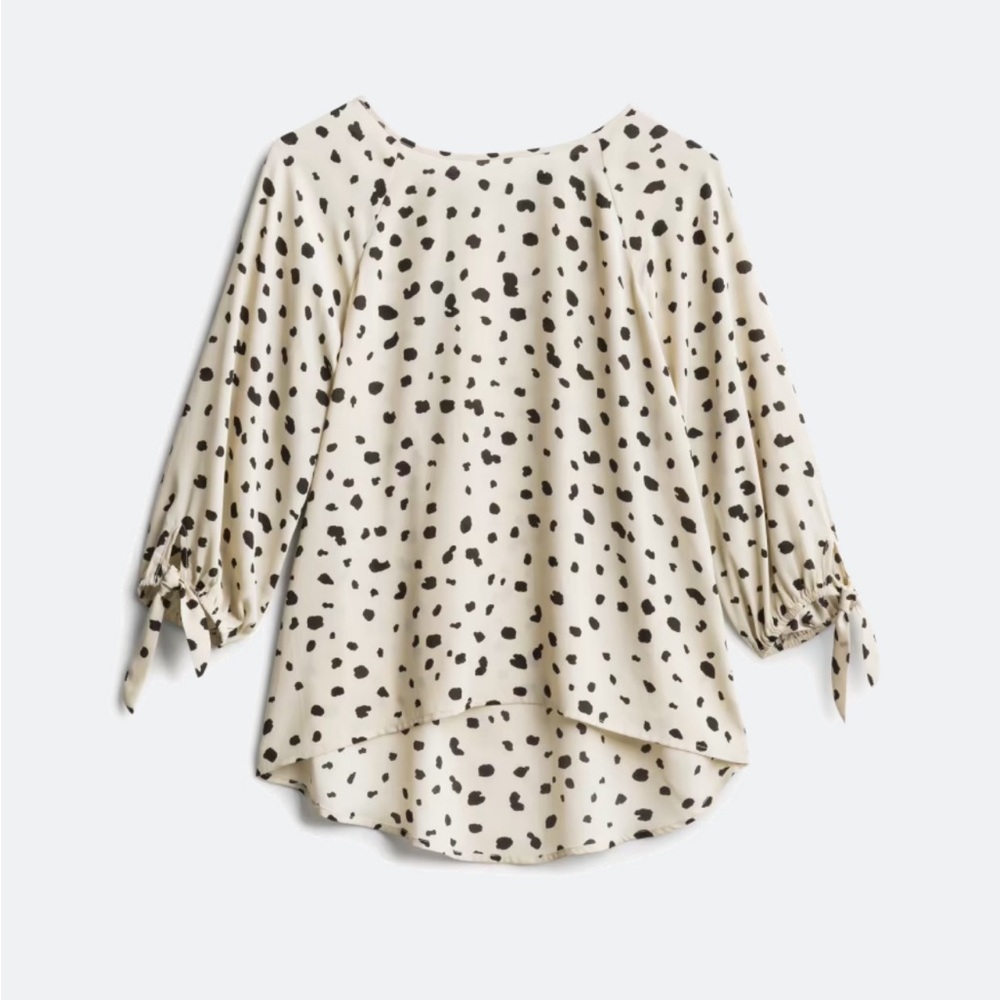 Beige patterned Papermoon blouse